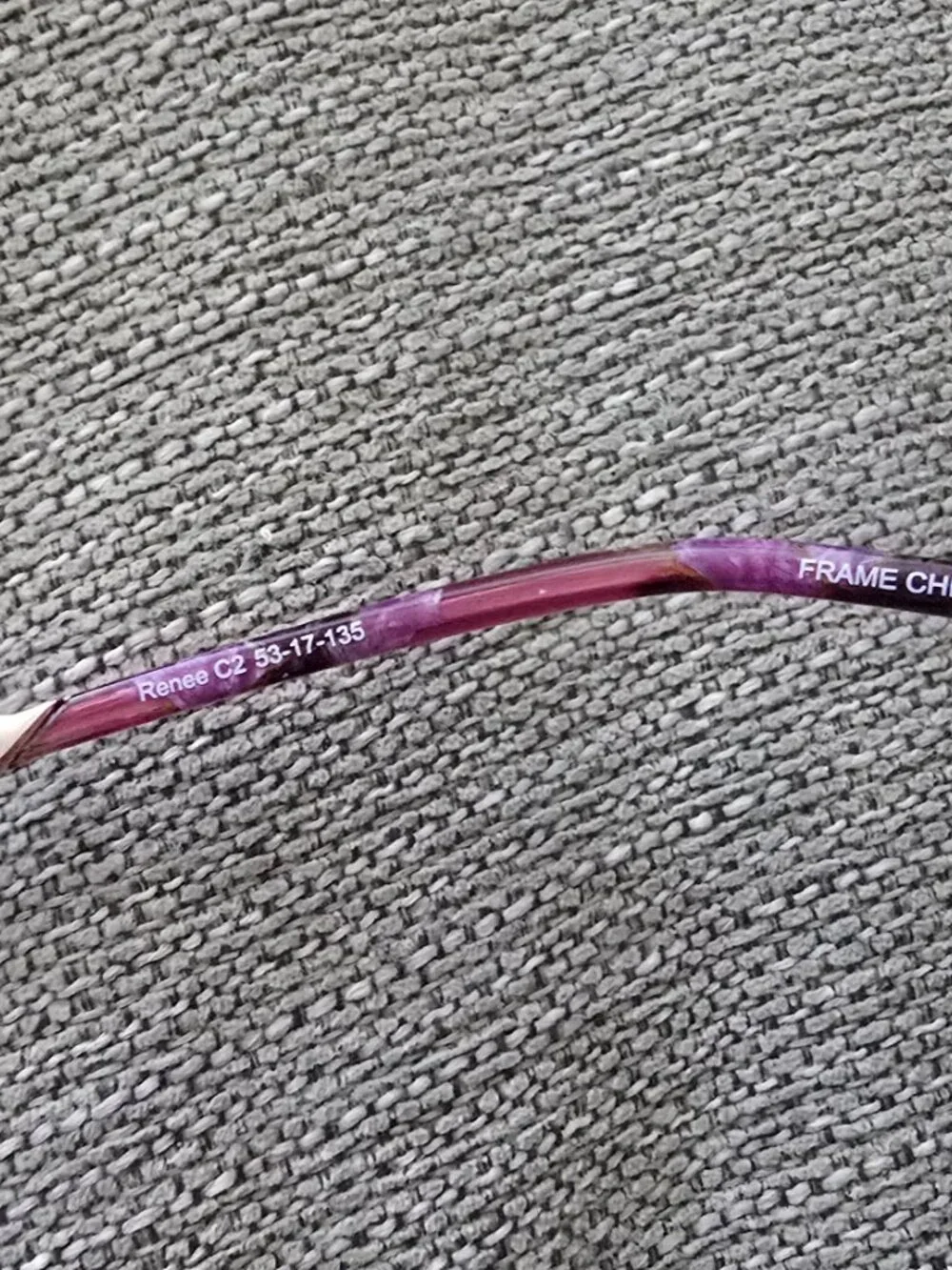 Marchon Port Royale eyeglasses with a sleek semi-rimless design 53-17-135